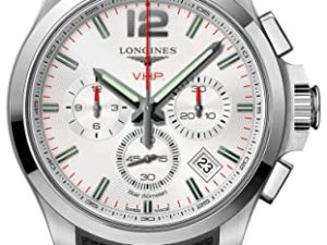 Longines Conquest VHP Perpetual Chronographe Quartz Argent