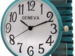 Geneva Super Large Stretch Watch Chiffre clair