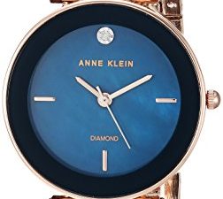 Anne Klein Montre-bracelet en céramique avec diamants