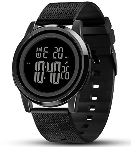 YUINK Montre pour Homme Ultra-Mince Numérique Montre YUINK Montre pour Homme Ultra-Mince Numérique Montre