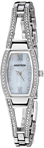 Armitron 75/3531MPSV Montre-bracelet avec cristaux véritables pour Armitron 75/3531MPSV Montre-bracelet avec cristaux véritables pour