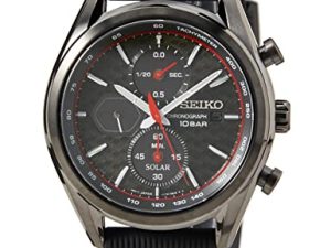 Seiko Solar Cadran Noir Montre Homme SSC777P1