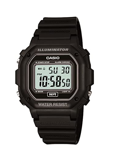 Casio Unisexe F-108WH-1ACF Big Square Affichage numérique Casio Unisexe F-108WH-1ACF Big Square Affichage numérique