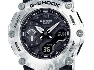 G-Shock GA2200GC-7A Montre camouflage neige grunge Noir/blanc