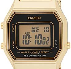 Montre rétro numérique Casio pour femme de