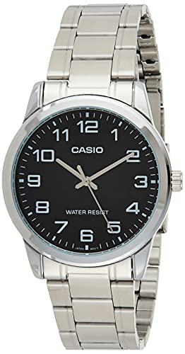 Casio #MTP-V001D-1B Montre pour homme en acier Casio #MTP-V001D-1B Montre pour homme en acier