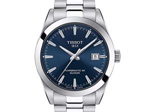 Tissot Montre habillée en acier inoxydable Gentleman