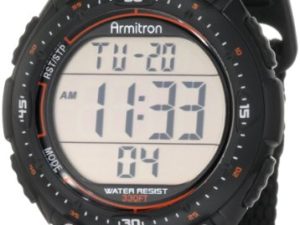 Armitron Sport pour homme 408159blk chronographe bracelet