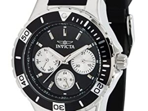 Invicta Aviator Quartz Cadran Noir Montre Femme