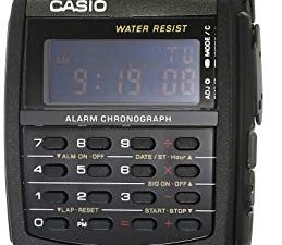 Montre Calculatrice Casio Vintage Noir
