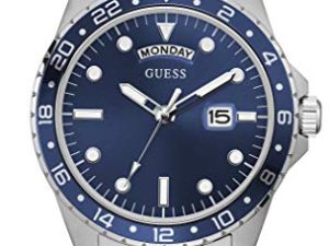 Montre GUESS 44 mm en acier inoxydable