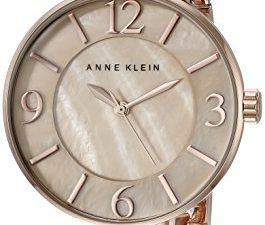 Anne Klein AK/2210BMRG Montre-bracelet marbrée rose doré