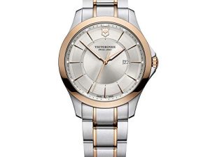 Montre Victorinox Alliance avec cadran argenté bicolore