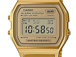 Casio Unisex Vintage Collection A158WETG-9AVT Montre numérique