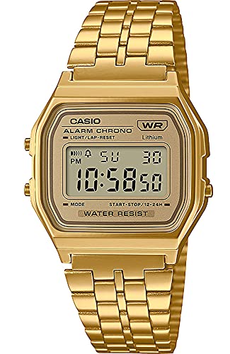 Casio Unisex Vintage Collection A158WETG-9AVT Montre numérique Casio Unisex Vintage Collection A158WETG-9AVT Montre numérique