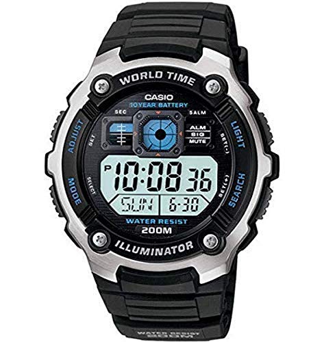 Casio AE-2000W-1AVCF Montre de sport numérique multifonction Casio AE-2000W-1AVCF Montre de sport numérique multifonction
