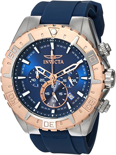 Invicta Aviator Montre à quartz en acier Invicta Aviator Montre à quartz en acier