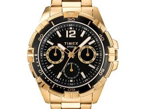 Timex Dress Montre multifonction en acier pour