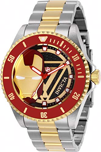 Invicta Marvel Montre Homme Cadran Noir 29679 Invicta Marvel Montre Homme Cadran Noir 29679
