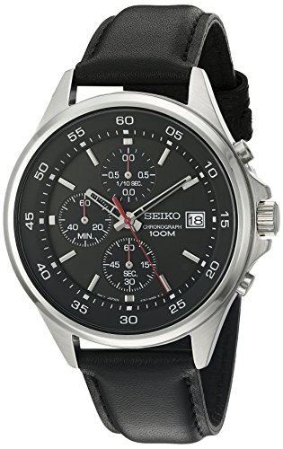 Seiko Montre habillée à quartz en acier Seiko Montre habillée à quartz en acier
