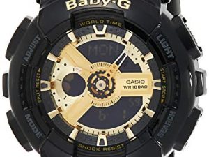 Casio BA-110-1ACR Baby-G Goldtone Affichage analogique-numérique et