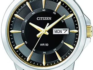 Montre à quartz analogique pour homme Citizen