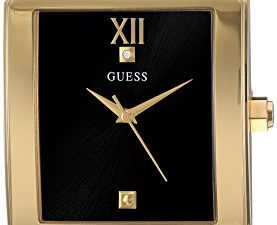 Montre rectangulaire GUESS 35 mm en acier