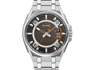 Harley-Davidson Bar & Shield Montre en acier