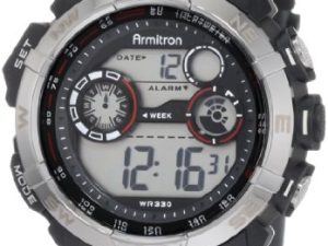 Montre numérique Armitron Sport pour homme 408231RDGY