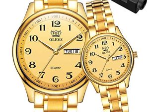 OLEVS His and Her Couple Montres Business