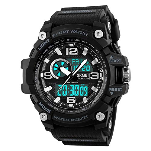 Mens analogique numérique LED 50M étanche montre Mens analogique numérique LED 50M étanche montre