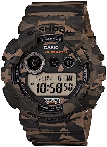 Casio G-Shock GD120CM-5 Montre à quartz multi-résines Casio G-Shock GD120CM-5 Montre à quartz multi-résines