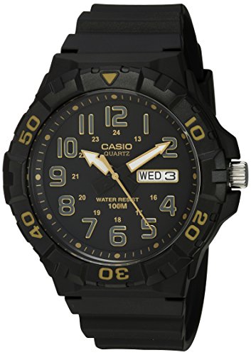 Casio Montre décontractée en résine à quartz Casio Montre décontractée en résine à quartz