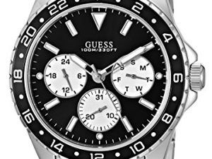 Montre GUESS en acier inoxydable multifonction analogique
