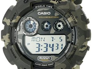 Casio G-Shock Montre de sport camouflage GD-120CM