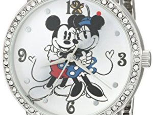 Montre-bracelet à quartz analogique CZ pour adulte