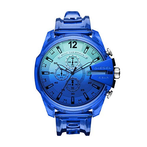 Montre Diesel Mega Chief chronographe en polyuréthane Montre Diesel Mega Chief chronographe en polyuréthane