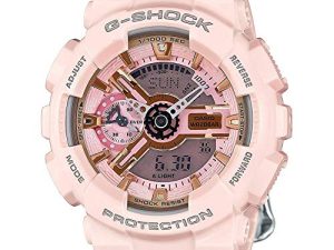 Montre de Sport Cadran Or et Rose