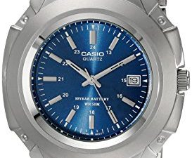 Casio MTP3050D-2AV Montre habillée classique en acier