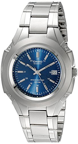 Casio MTP3050D-2AV Montre habillée classique en acier Casio MTP3050D-2AV Montre habillée classique en acier