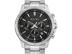 Bulova pour homme classique en acier inoxydable