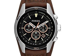 Fossil Coachman Montre à quartz décontractée en