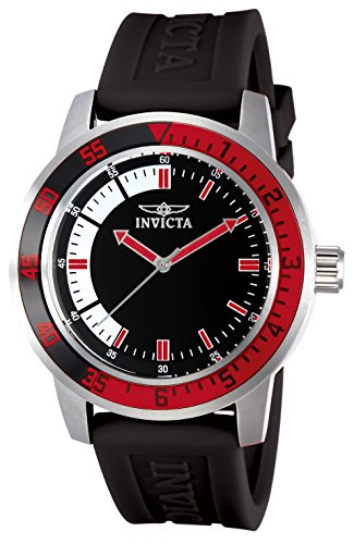 Invicta 12845 Montre à cadran noir pour Invicta 12845 Montre à cadran noir pour