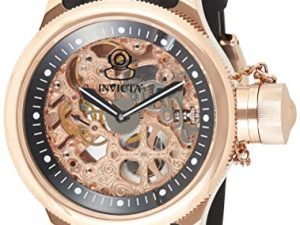 Invicta Montre squelette en acier inoxydable pour