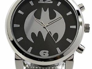 Montre Batman Silvertone avec bracelet en maille
