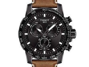 Tissot Montre Homme Supersport Acier Inoxydable Marron