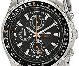 Casio MTP4500D-1AV Montre à glissière en acier