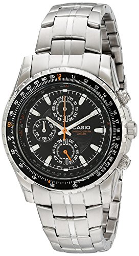 Casio MTP4500D-1AV Montre à glissière en acier Casio MTP4500D-1AV Montre à glissière en acier