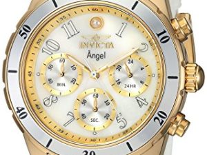 Invicta Femme Angel Acier Inoxydable Affichage Analogique