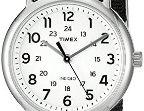 Timex TW2P86600 Weekender Montre réversible en nylon